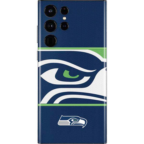NFL Seattle Seahawks Zone Block Galaxy S22 Ultra Skin