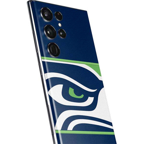 NFL Seattle Seahawks Zone Block Galaxy S22 Ultra Skin