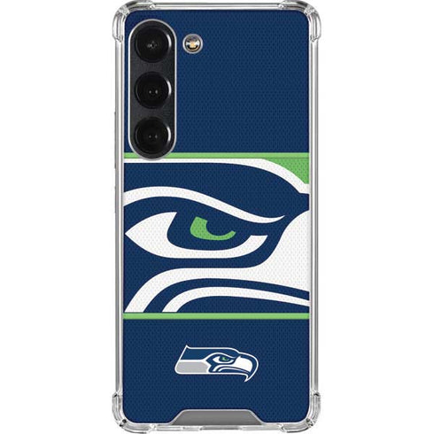 NFL Seattle Seahawks Zone Block Galaxy S23 Clear Case