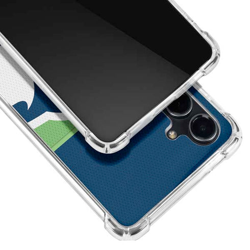 NFL Seattle Seahawks Zone Block Galaxy S23 FE Clear Case