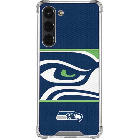 NFL Seattle Seahawks Zone Block Galaxy S23 Plus Clear Case