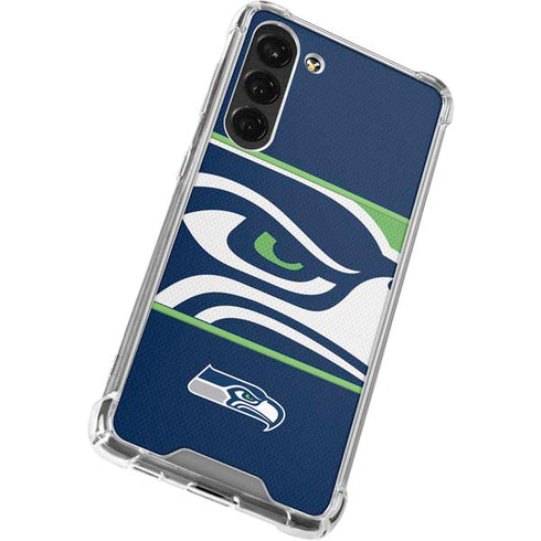 NFL Seattle Seahawks Zone Block Galaxy S23 Plus Clear Case