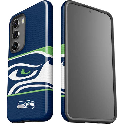 NFL Seattle Seahawks Zone Block Galaxy S23 Pro Case