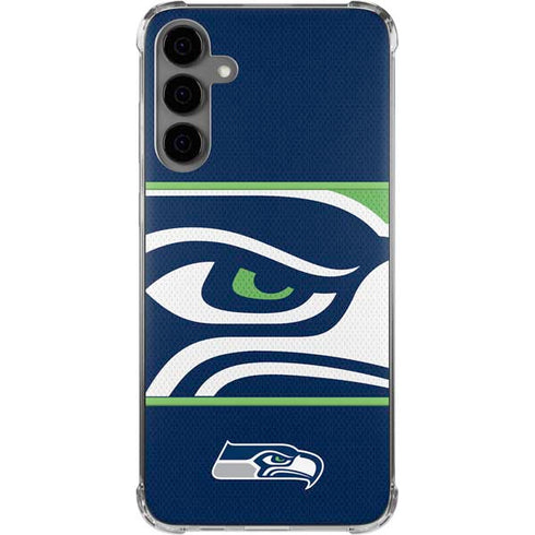NFL Seattle Seahawks Zone Block Galaxy S24 Plus Clear Case