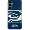 NFL Seattle Seahawks Zone Block Galaxy S24 Plus Clear Case