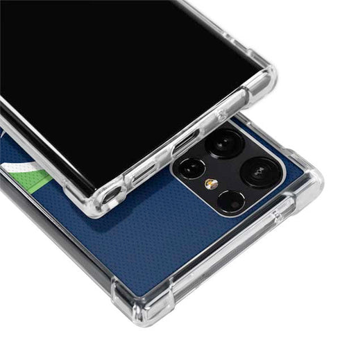 NFL Seattle Seahawks Zone Block Galaxy S24 Ultra Clear Case