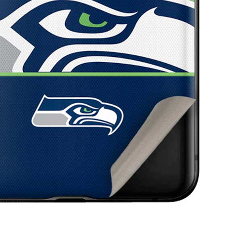 NFL Seattle Seahawks Zone Block Galaxy Z Flip Skin