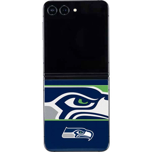 NFL Seattle Seahawks Zone Block Galaxy Z Flip5 5G Skin