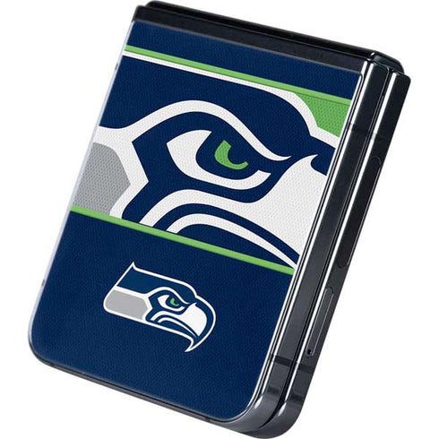 NFL Seattle Seahawks Zone Block Galaxy Z Flip5 5G Skin