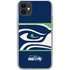 NFL Seattle Seahawks Zone Block iPhone 11 Clear Case