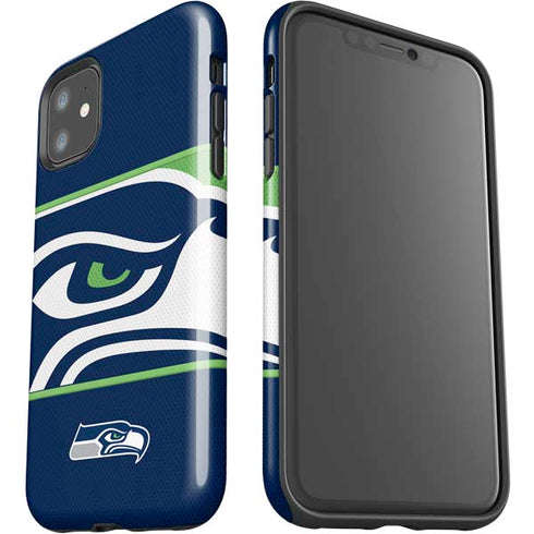 NFL Seattle Seahawks Zone Block iPhone 11 Impact Case