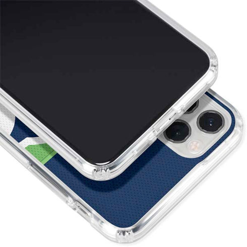NFL Seattle Seahawks Zone Block iPhone 11 Pro Clear Case