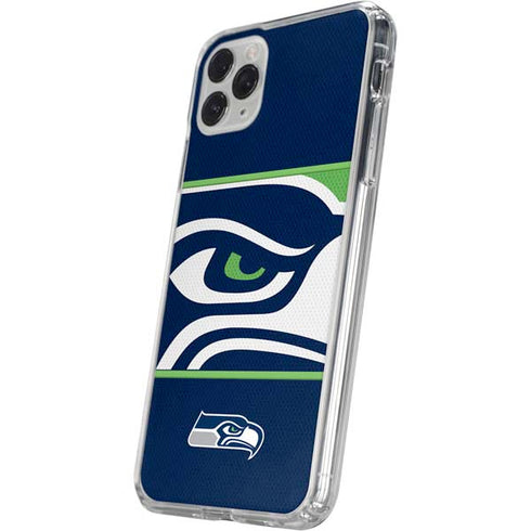 NFL Seattle Seahawks Zone Block iPhone 11 Pro Clear Case