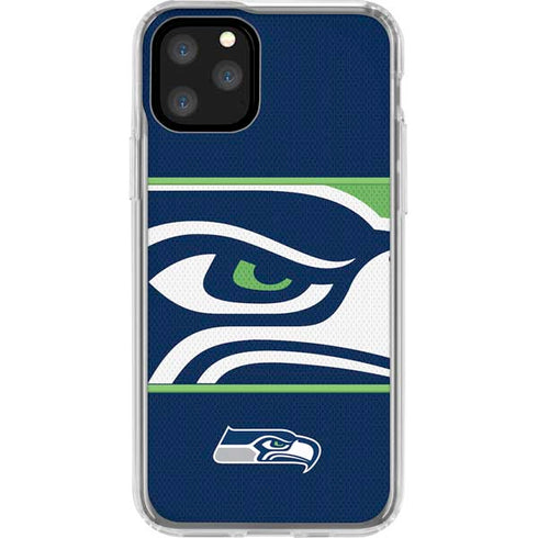 NFL Seattle Seahawks Zone Block iPhone 11 Pro Clear Case