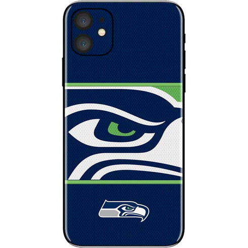 NFL Seattle Seahawks Zone Block iPhone 11 Skin
