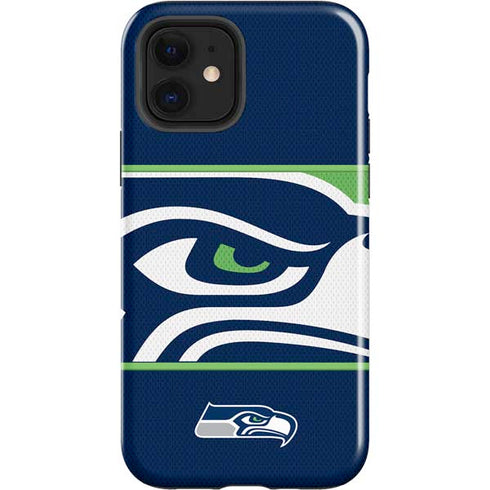 NFL Seattle Seahawks Zone Block iPhone 12 Impact Case