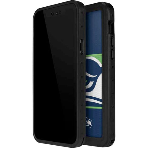 NFL Seattle Seahawks Zone Block iPhone 12 Pro Waterproof Case