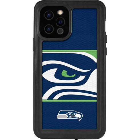 NFL Seattle Seahawks Zone Block iPhone 12 Pro Waterproof Case