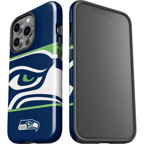 NFL Seattle Seahawks Zone Block iPhone 14 Pro Impact Case