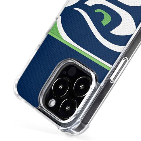 NFL Seattle Seahawks Zone Block iPhone 15 Pro MagSafe Case