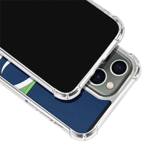 NFL Seattle Seahawks Zone Block iPhone 15 Pro Max Clear Case