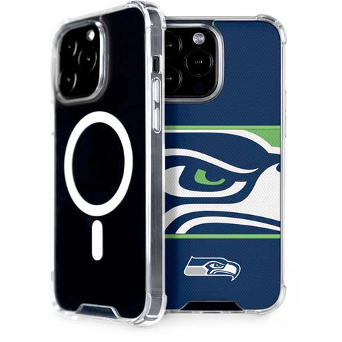 NFL Seattle Seahawks Zone Block iPhone 14 Pro Max MagSafe Case