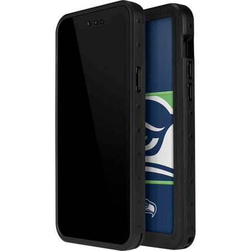 NFL Seattle Seahawks Zone Block iPhone 14 Pro Max Waterproof Case