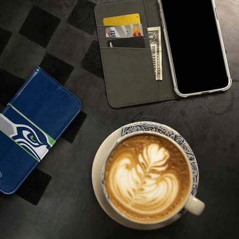 NFL Seattle Seahawks Zone Block iPhone 15 Pro Max Folio Case