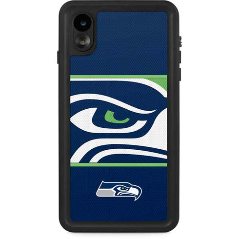 NFL Seattle Seahawks Zone Block iPhone XR Waterproof Case