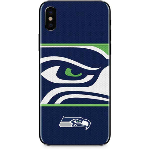 NFL Seattle Seahawks Zone Block iPhone XS Max Skin