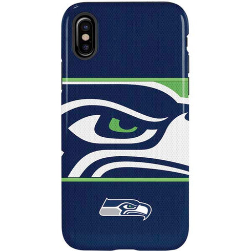 NFL Seattle Seahawks Zone Block iPhone XS Pro Case