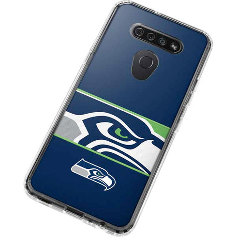 NFL Seattle Seahawks Zone Block LG K51/Q51 Clear Case