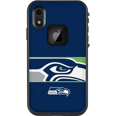 NFL Seattle Seahawks Zone Block LifeProof Fre iPhone Skin