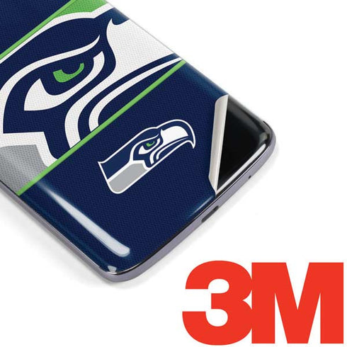 NFL Seattle Seahawks Zone Block Moto E5 Plus Skin