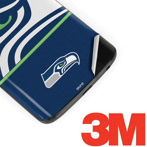 NFL Seattle Seahawks Zone Block Moto G6 Skin