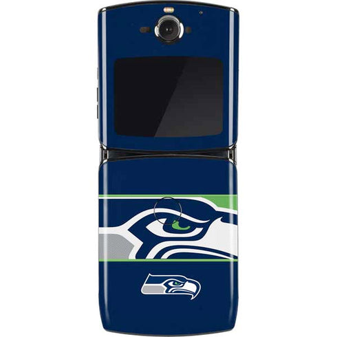 NFL Seattle Seahawks Zone Block Motorola RAZR Skin