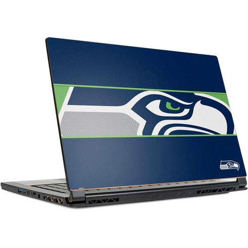 NFL Seattle Seahawks Zone Block MSI GS65 Stealth Laptop Skin