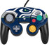 NFL Seattle Seahawks Zone Block Nintendo GameCube Controller Skin