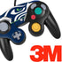 NFL Seattle Seahawks Zone Block Nintendo GameCube Controller Skin
