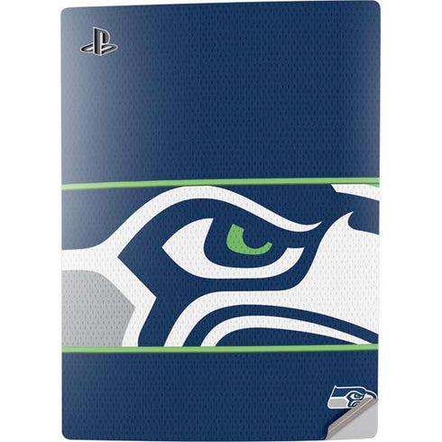 NFL Seattle Seahawks Zone Block PS5 Digital Edition Console Skin