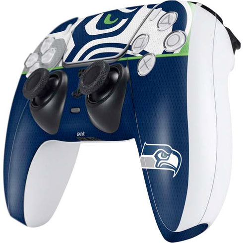 NFL Seattle Seahawks Zone Block PS5 Controller Skin