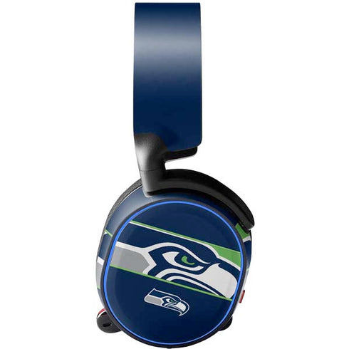 NFL Seattle Seahawks Zone Block SteelSeries Arctis 3 Skin