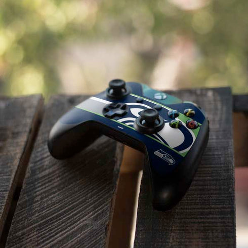 NFL Seattle Seahawks Zone Block Xbox One Controller Skin