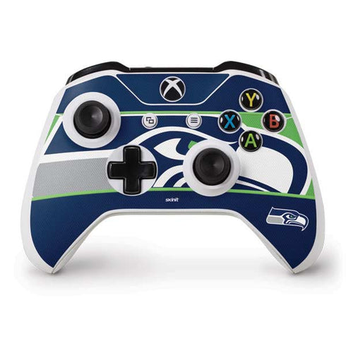 NFL Seattle Seahawks Zone Block Xbox One S Controller Skin