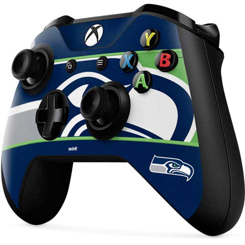 NFL Seattle Seahawks Zone Block Xbox One X Controller Skin