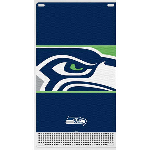 NFL Seattle Seahawks Zone Block Xbox Series S Console Skin