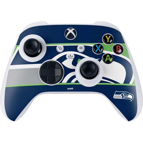 NFL Seattle Seahawks Zone Block Xbox Series S Controller Skin