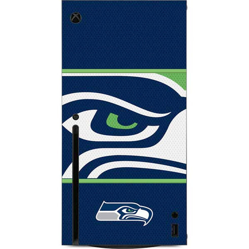 NFL Seattle Seahawks Zone Block Xbox Series X Console Skin