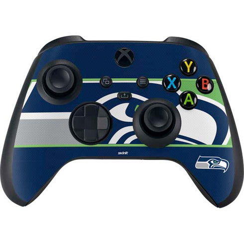 NFL Seattle Seahawks Zone Block Xbox Series X Controller Skin