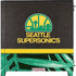 NBA Seattle SuperSonics Retro Palms Corsair 4000D Tempered Glass Mid-Tower ATX Case Skin